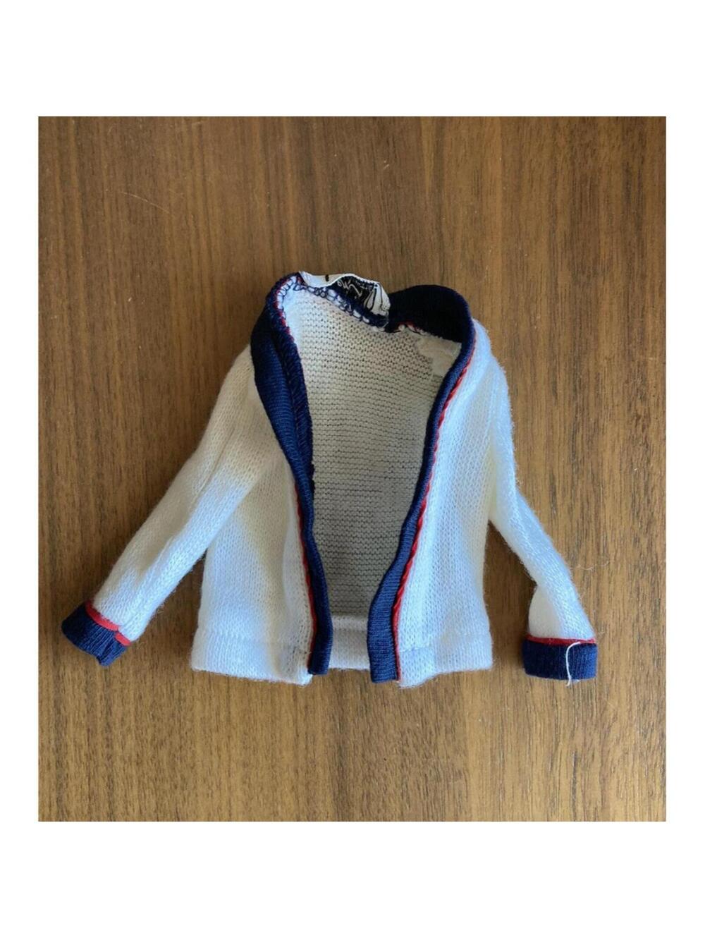 Barbie Ken Doll Time For Tennis Sweater #790 1962